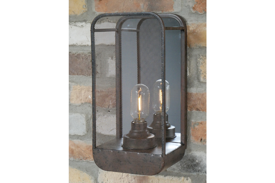 Wall Light With Mirror