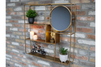 Wall Unit With Mirror