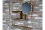 Wall Unit With Mirror
