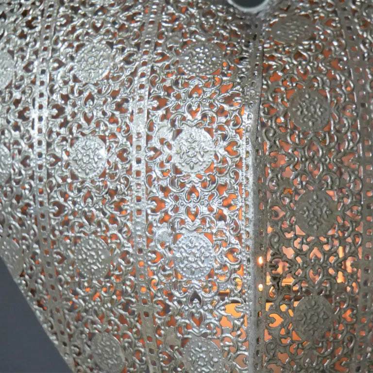 Lata Heart Lantern Hanging Decoration Tea Light Holder
