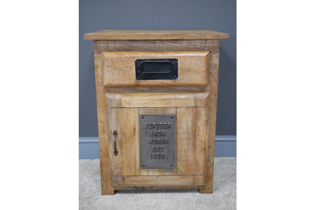Jupiter Industrial Bedside Cabinet
