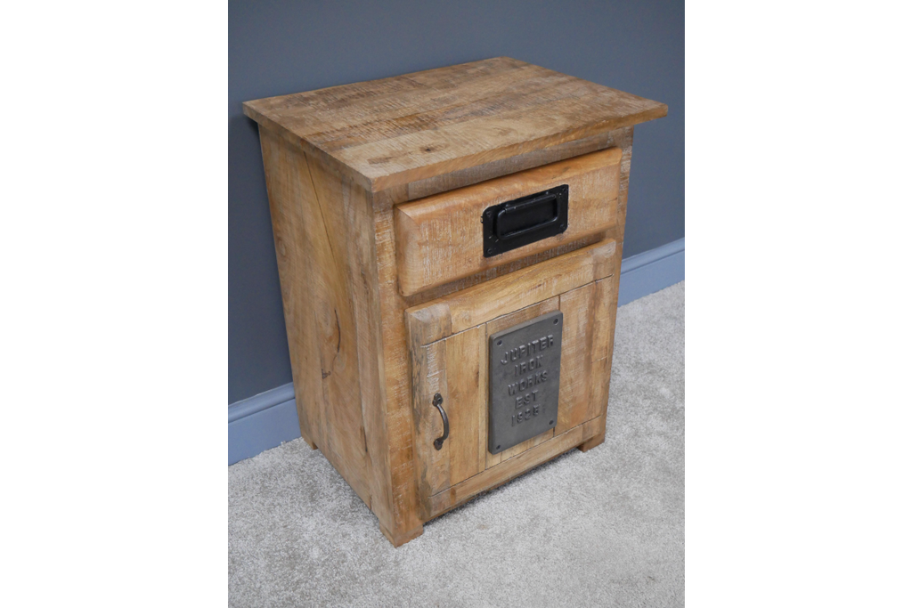 Jupiter Industrial Bedside Cabinet