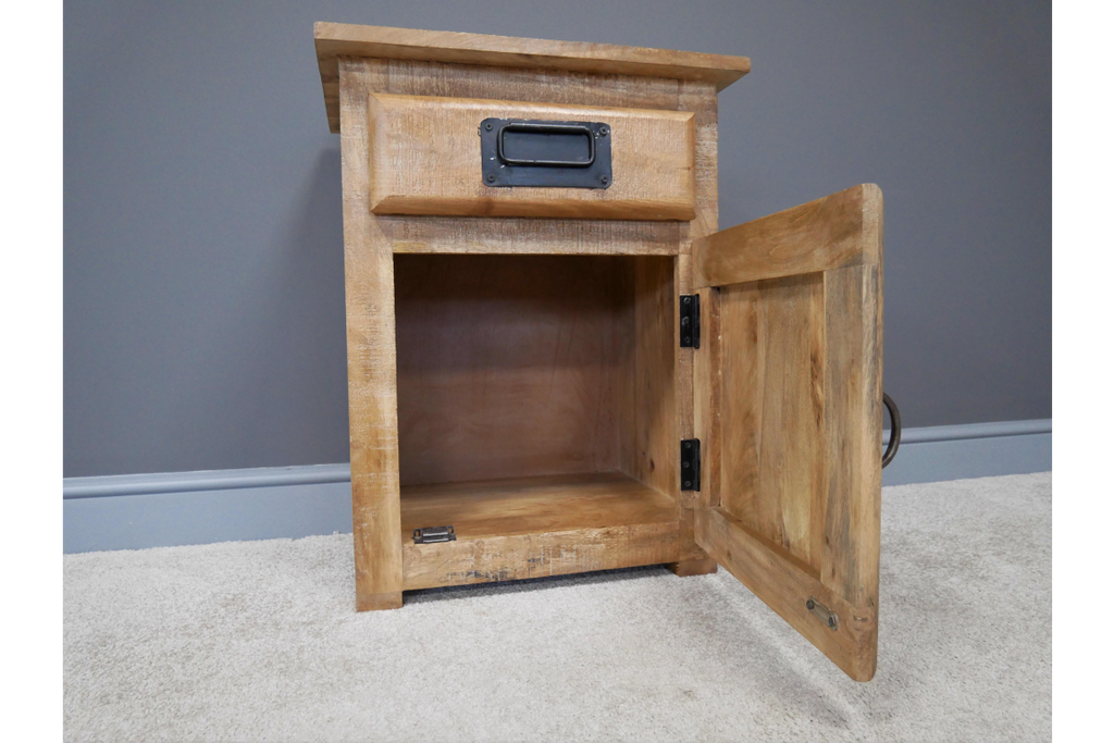Jupiter Industrial Bedside Cabinet