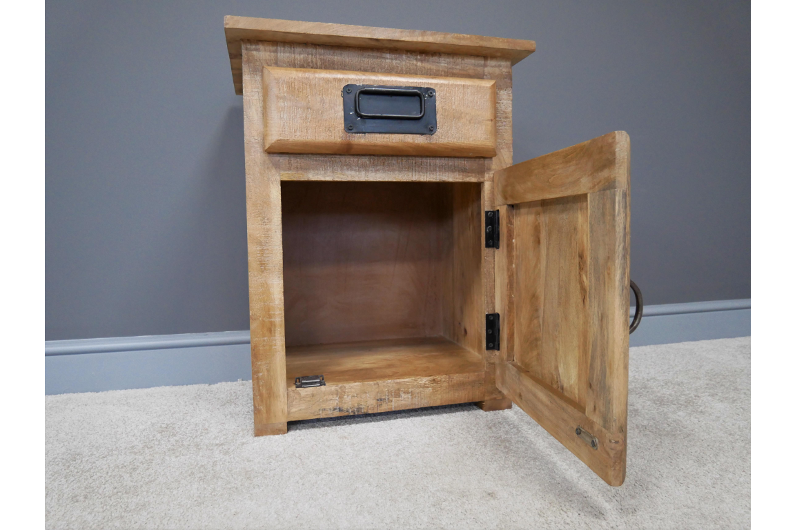 Jupiter Industrial Bedside Cabinet
