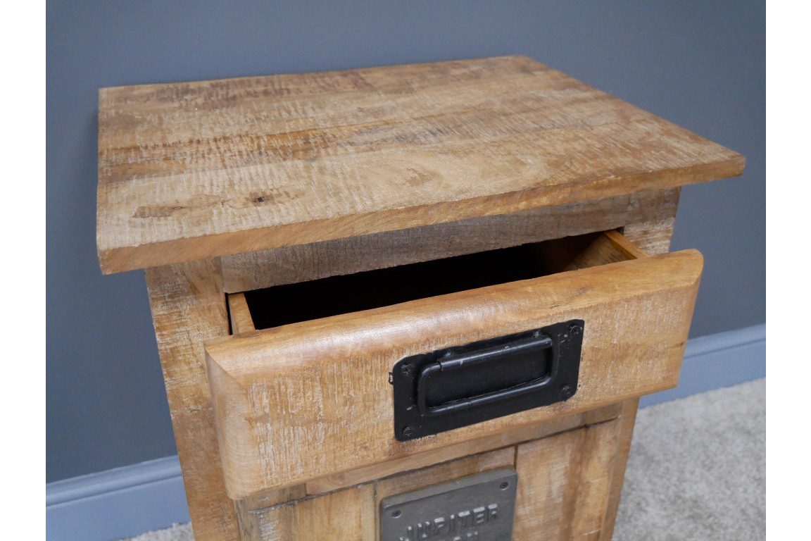 Jupiter Industrial Bedside Cabinet