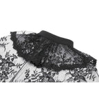 Dark in Love Bellatrix Lace Ruffle Capelet