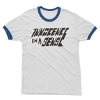 Innocence Adult Ringer T-Shirt White Royal Blue Unisex