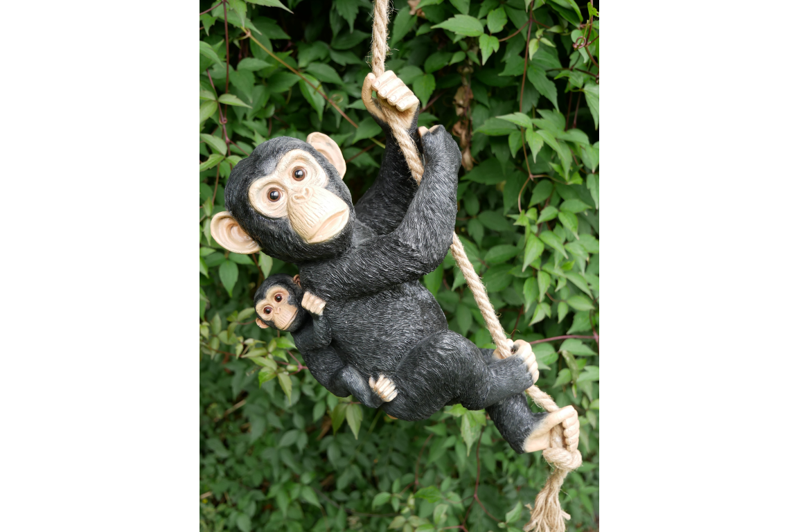 Hanging Monkey & Baby