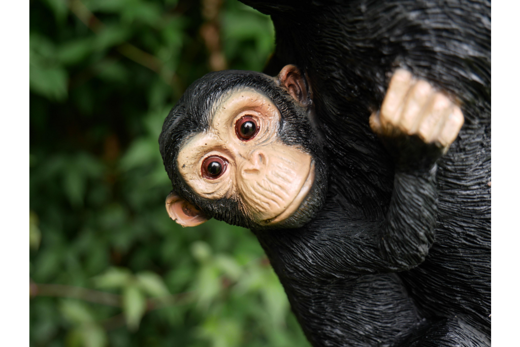 Hanging Monkey & Baby