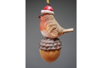 Robin On Acorn Tree Decoration