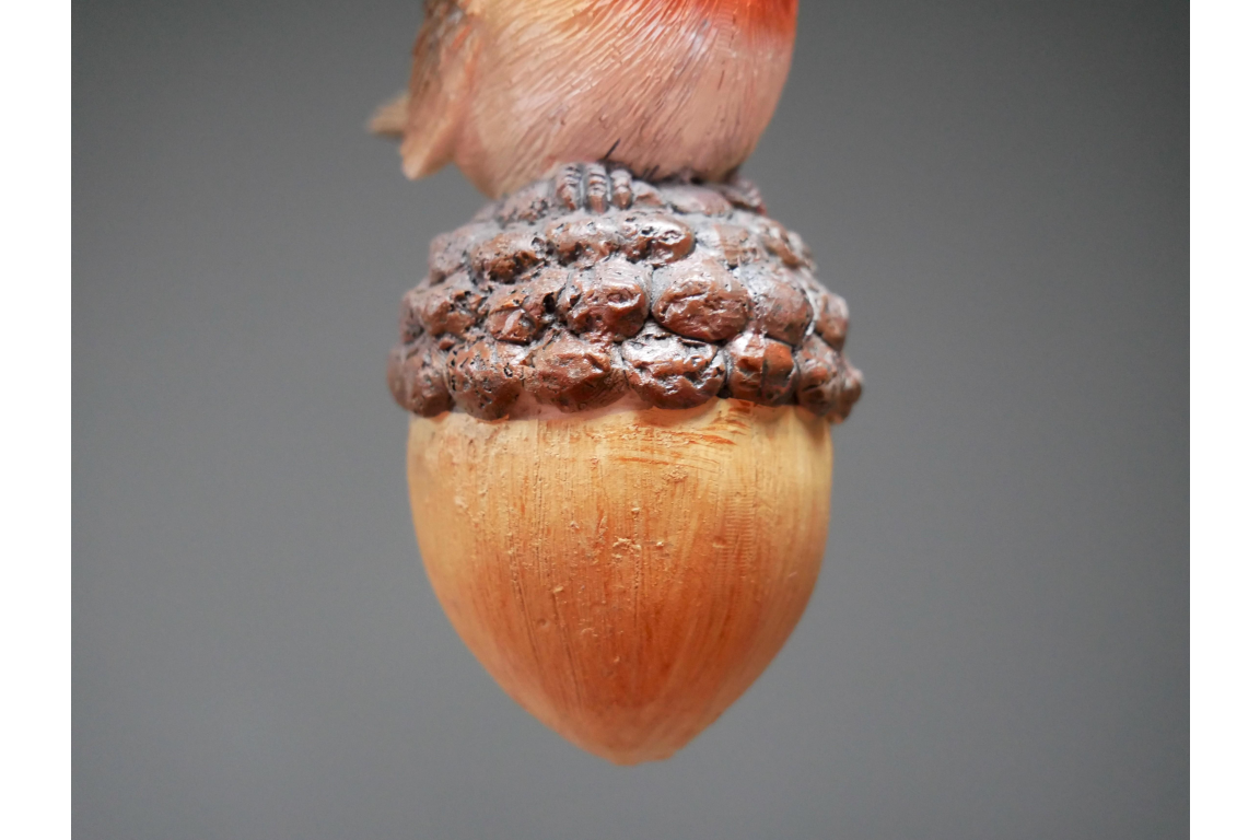 Robin On Acorn Tree Decoration