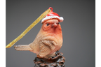 Robin On Pinecone Tree Decoration