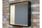 Black & Gold Mirror