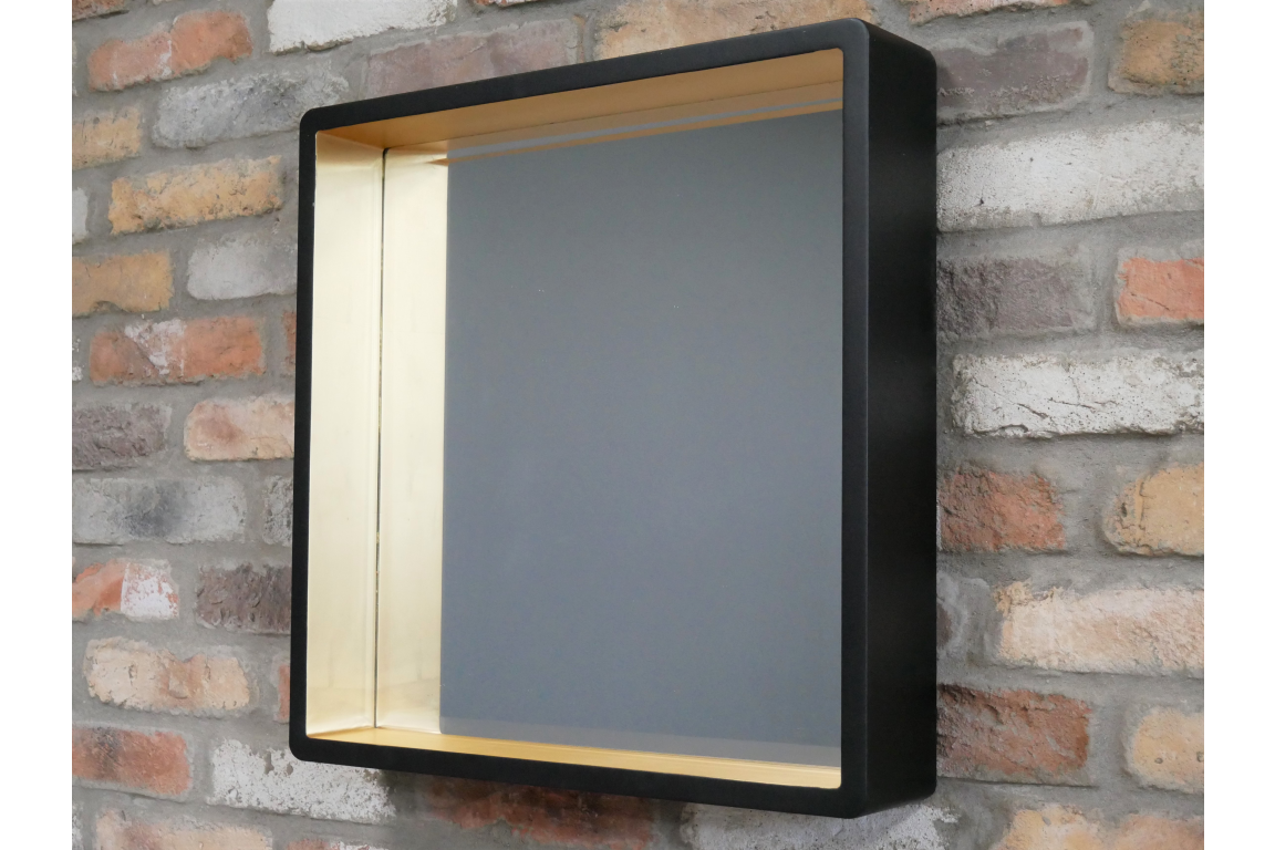 Black & Gold Mirror