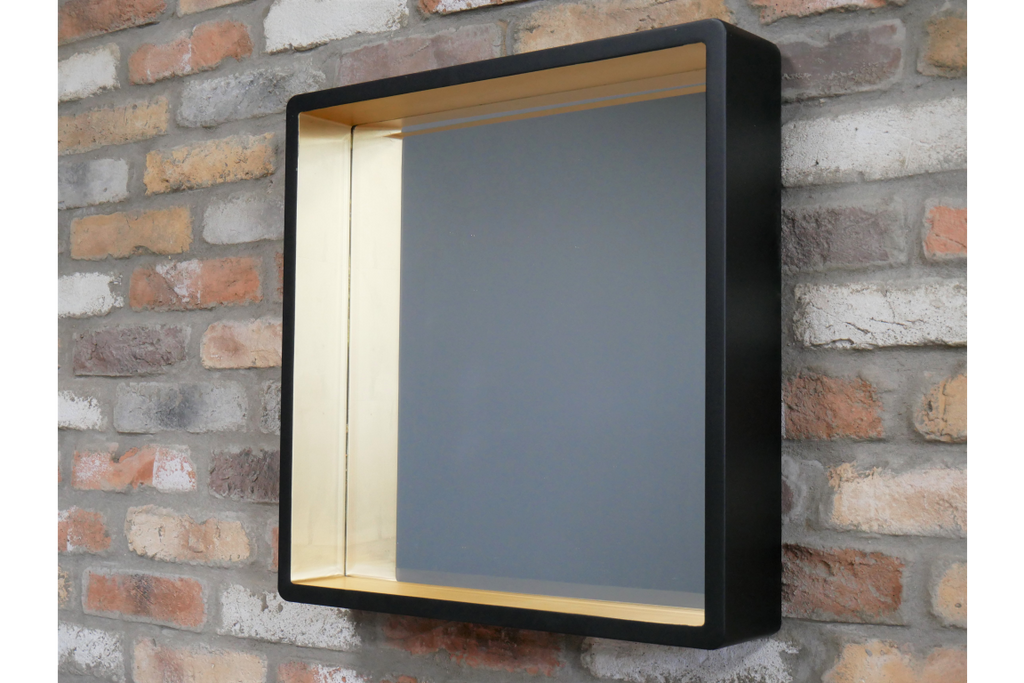 Black & Gold Mirror