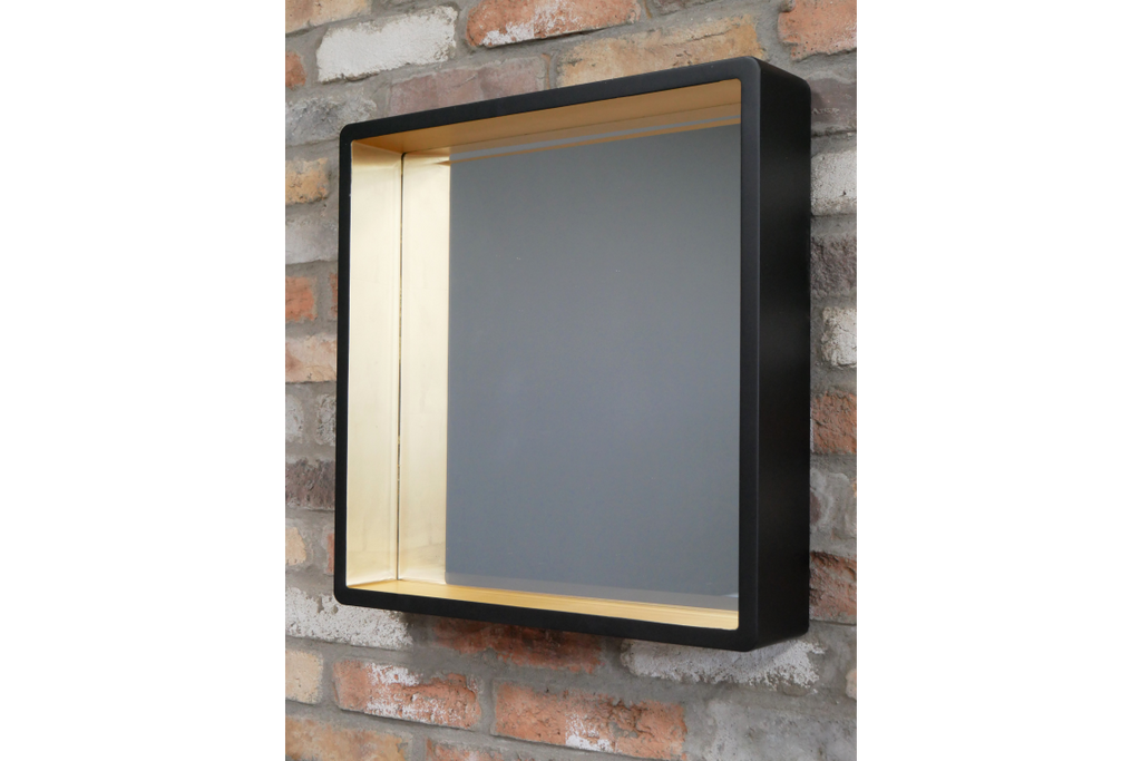 Black & Gold Mirror