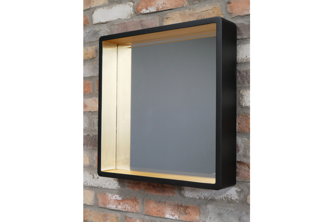 Black & Gold Mirror