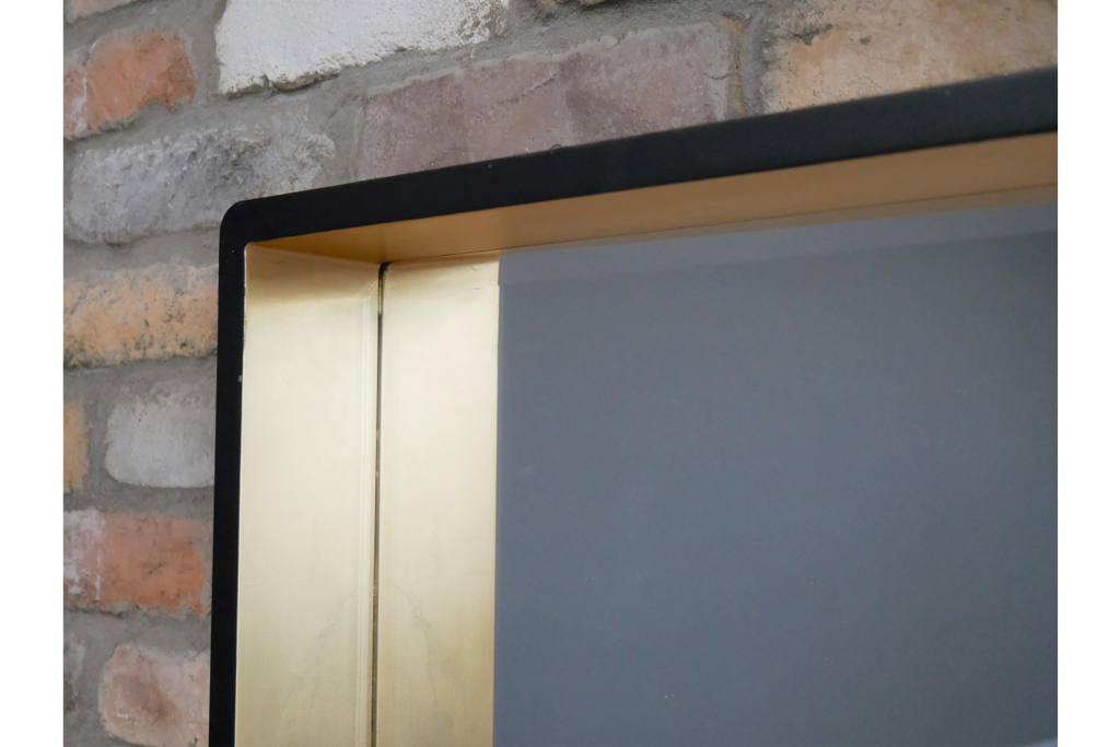 Black & Gold Mirror