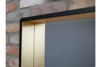Black & Gold Mirror