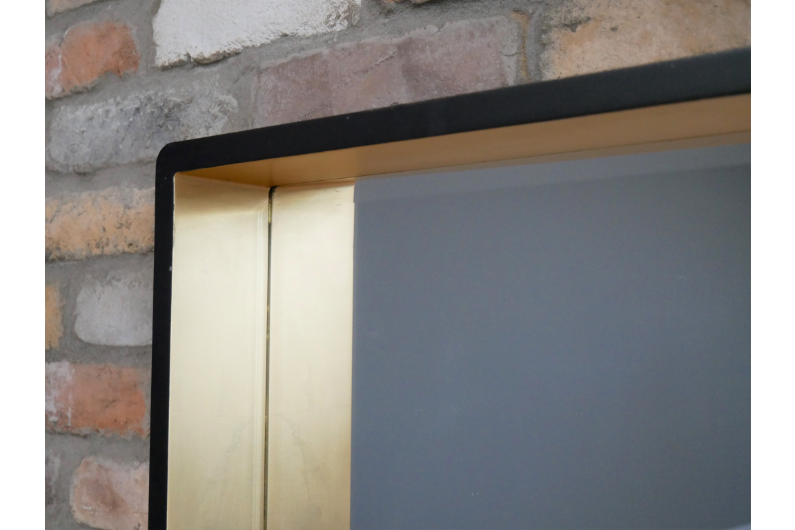 Black & Gold Mirror