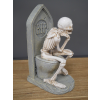 Skeleton On The Loo