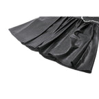 Dark in Love Valentina Red Velvet Mesh Panel Goth Dress