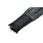 Dark in Love Gothic Peter Pan Collar Lace Shirt