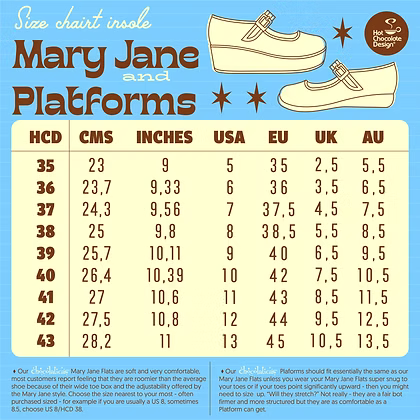 Chocolaticas® Abyss - Hypnotic Eye Mary Jane Flats