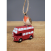 Robin On Bus