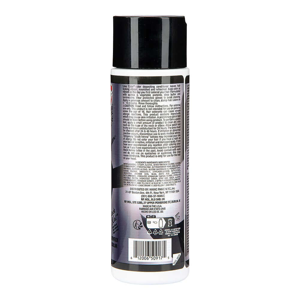 Manic Panic Colour Depositing Black Kat Love Colour Conditioner