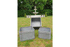 Set Of 3 Square Tubs