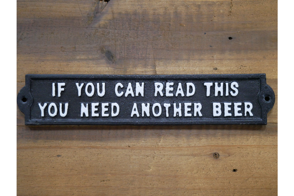 Sign (Another Beer)