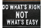 Sign (Do Whats Right)