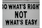 Sign (Do Whats Right)