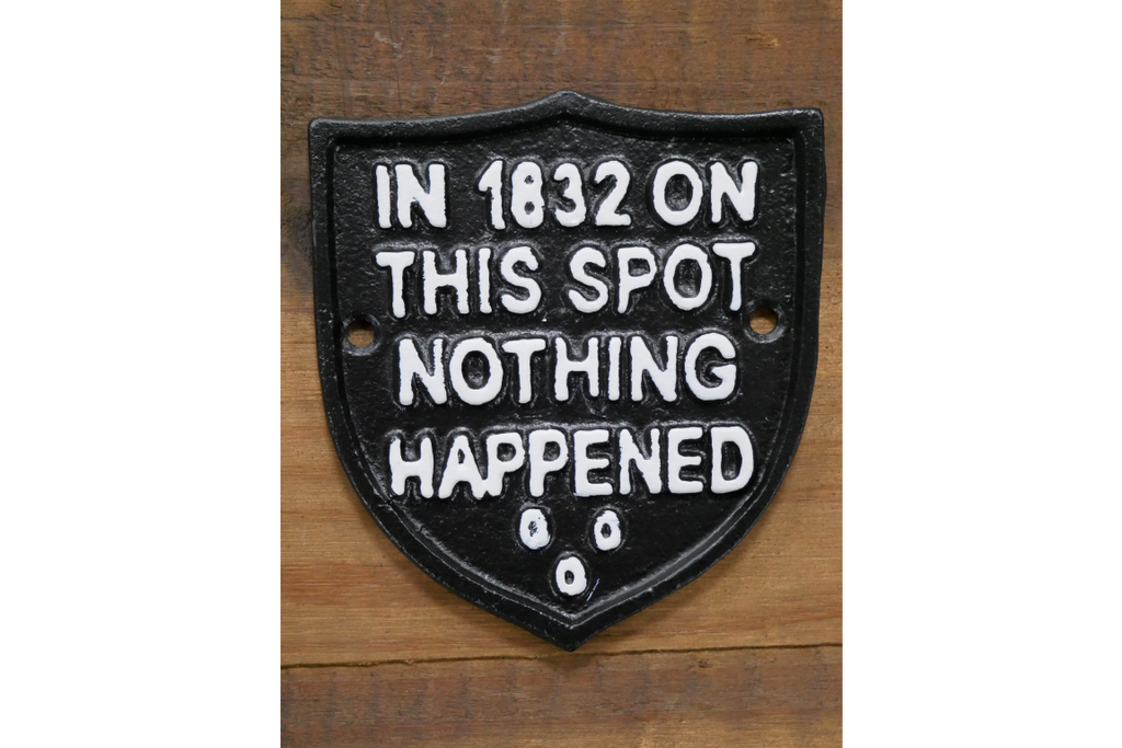 Sign (Nothing Happened)
