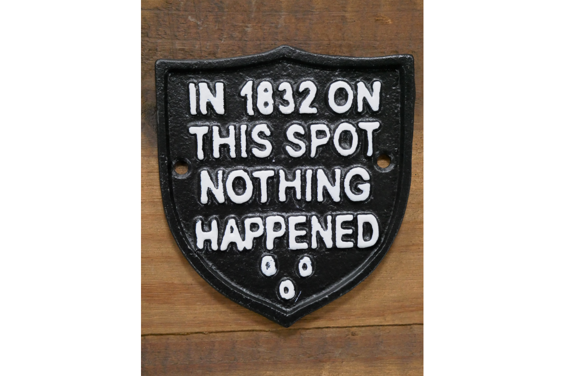 Sign (Nothing Happened)