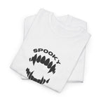 Spooky Season Halloween Printed T-Shirt 100% Cotton Scary Vampire Teeth Novelty Tee