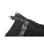 Dark In Love Mina Punk Metal Knit Hat
