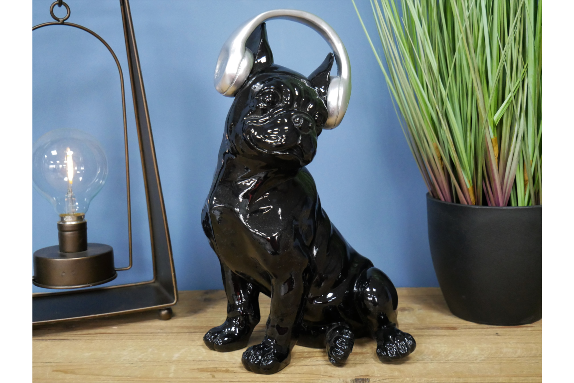 Dog With Headphones
