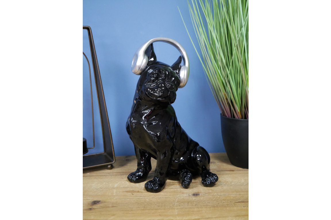 Dog With Headphones