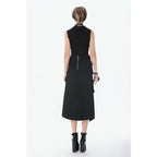 Dark in Love Punk Studded Lace Up Corset Vest