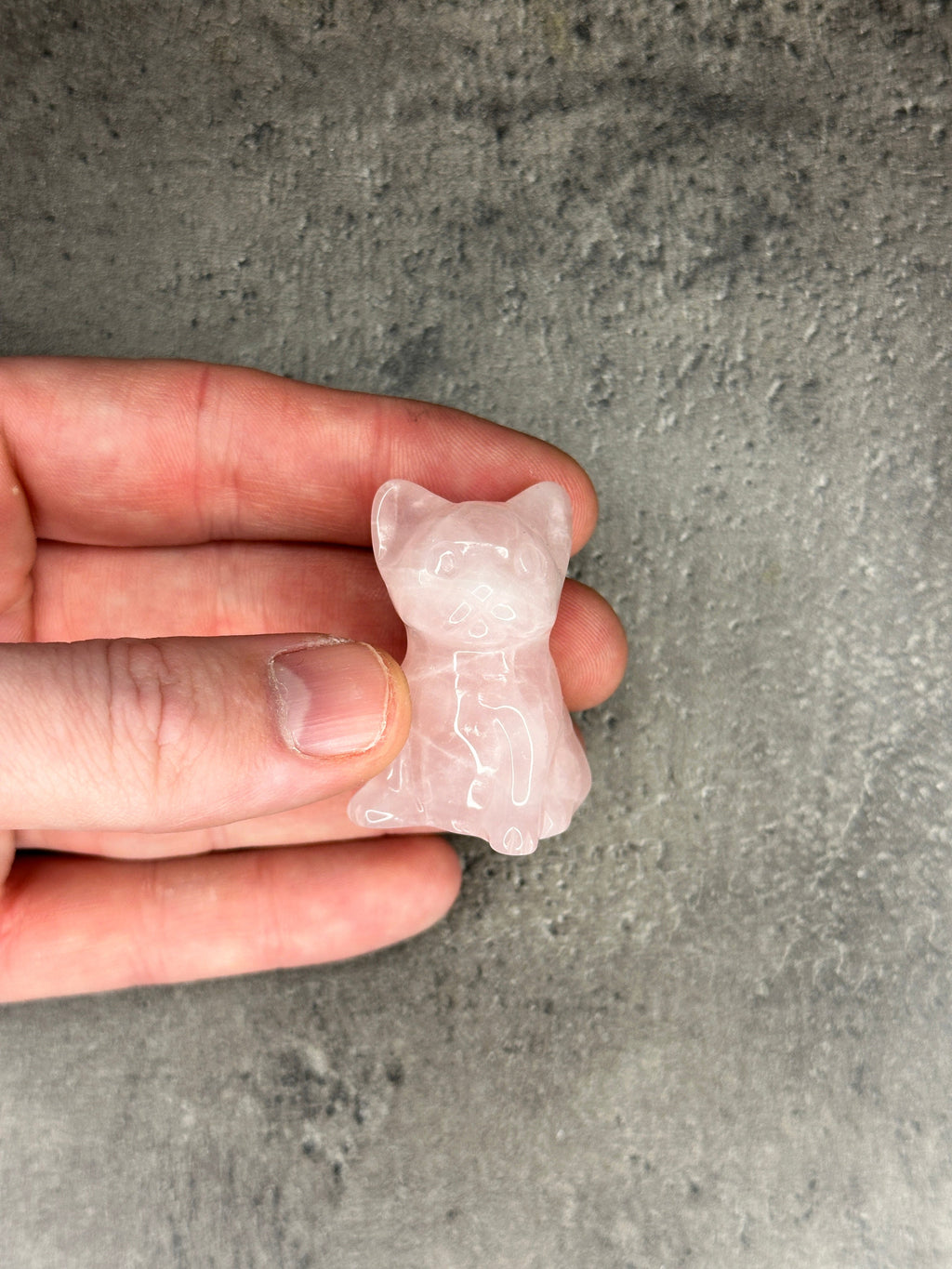 Rose quartz - Dog