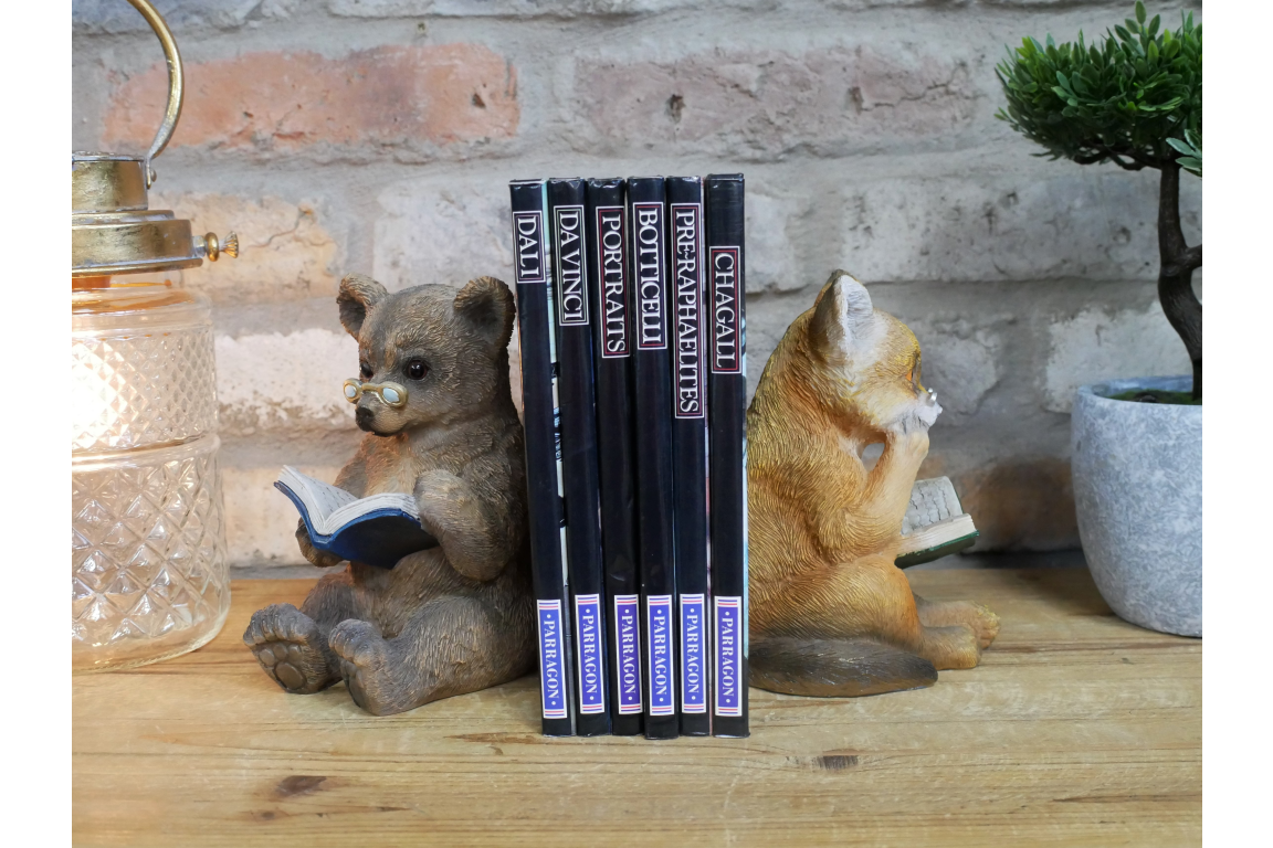 Bear & Fox Bookends