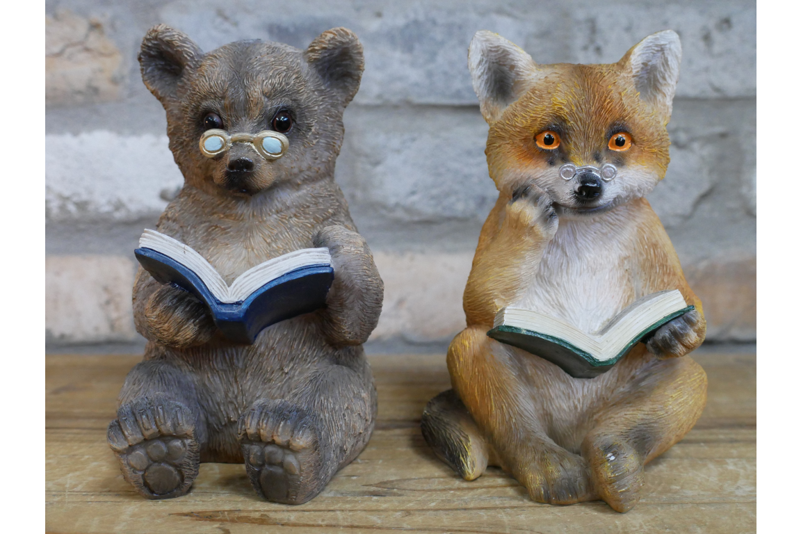 Bear & Fox Bookends