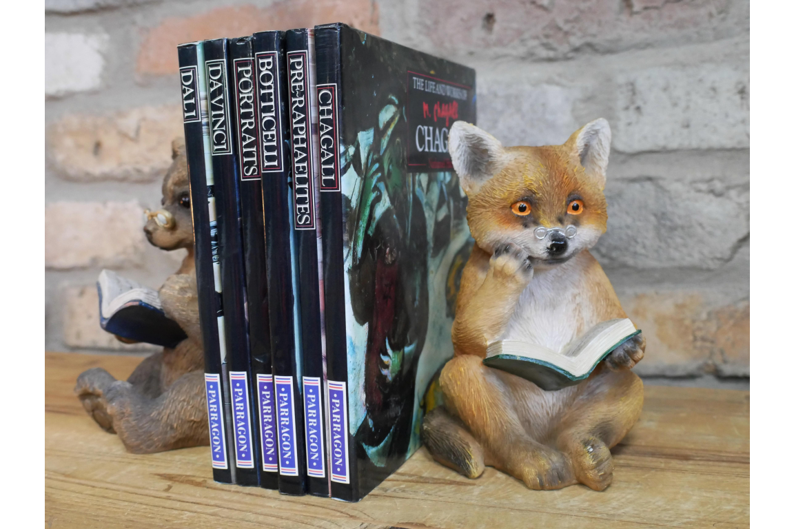 Bear & Fox Bookends