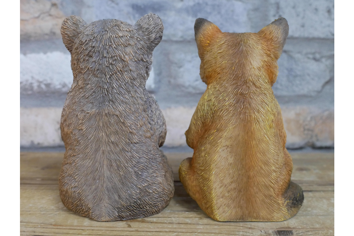 Bear & Fox Bookends