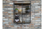 Industrial Wine Wall Unit