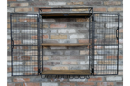 Industrial Wine Wall Unit