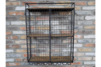 Industrial Wine Wall Unit