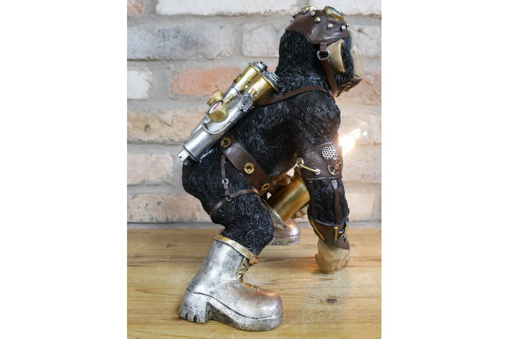 Steampunk Monkey Light